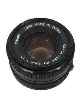 Canon FD 50mm 1:1.8 Lens Prime SLR Camera Lens 35mm Photography Made in Japan